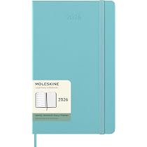Moleskine Classic 12 Month 2026 Daily Planner, Hard Cover, Large